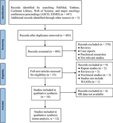 Effect of renin-angiotensin-aldosterone system inhibitors on survival outcomes in cancer patients treated with immune checkpoint inhibitors: a systematic review and meta-analysis